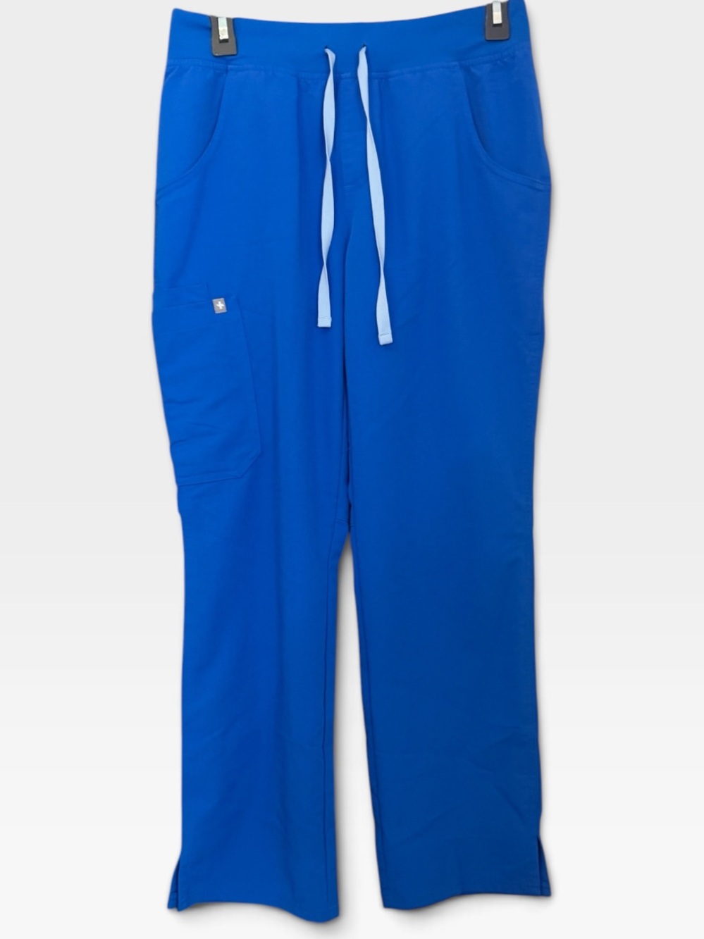 Figs Royal Blue Kade pants Small Petite EUC